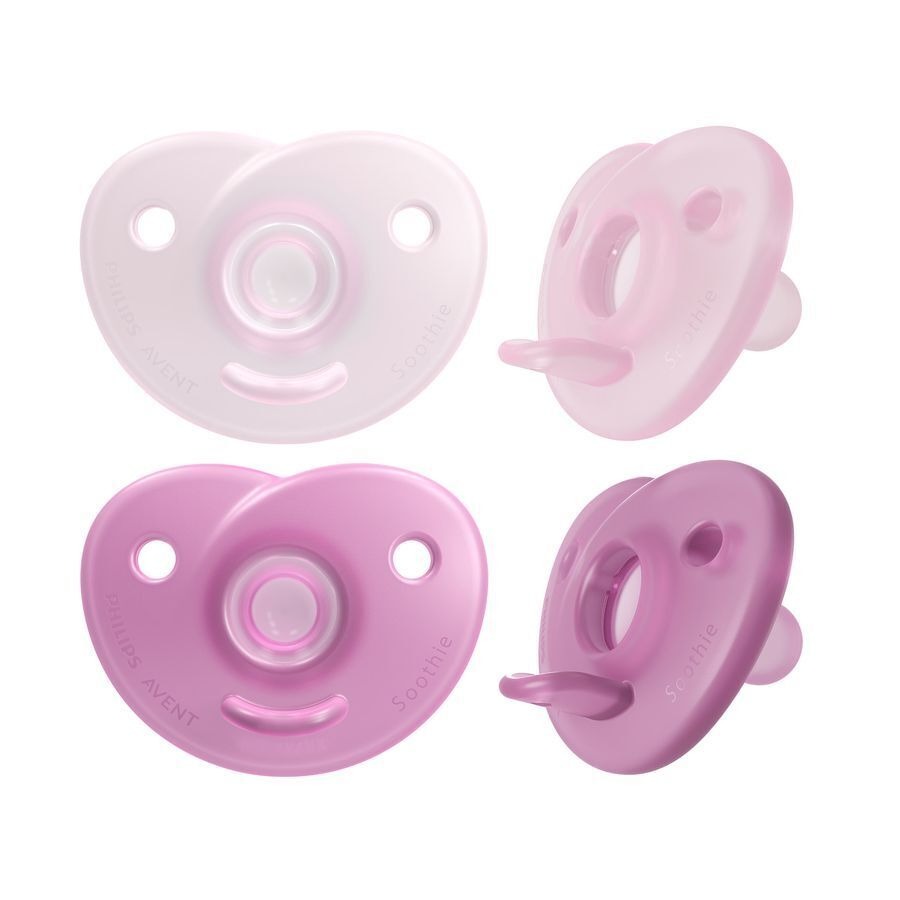Philips Avent Sucette +0m Soothie Fille 2