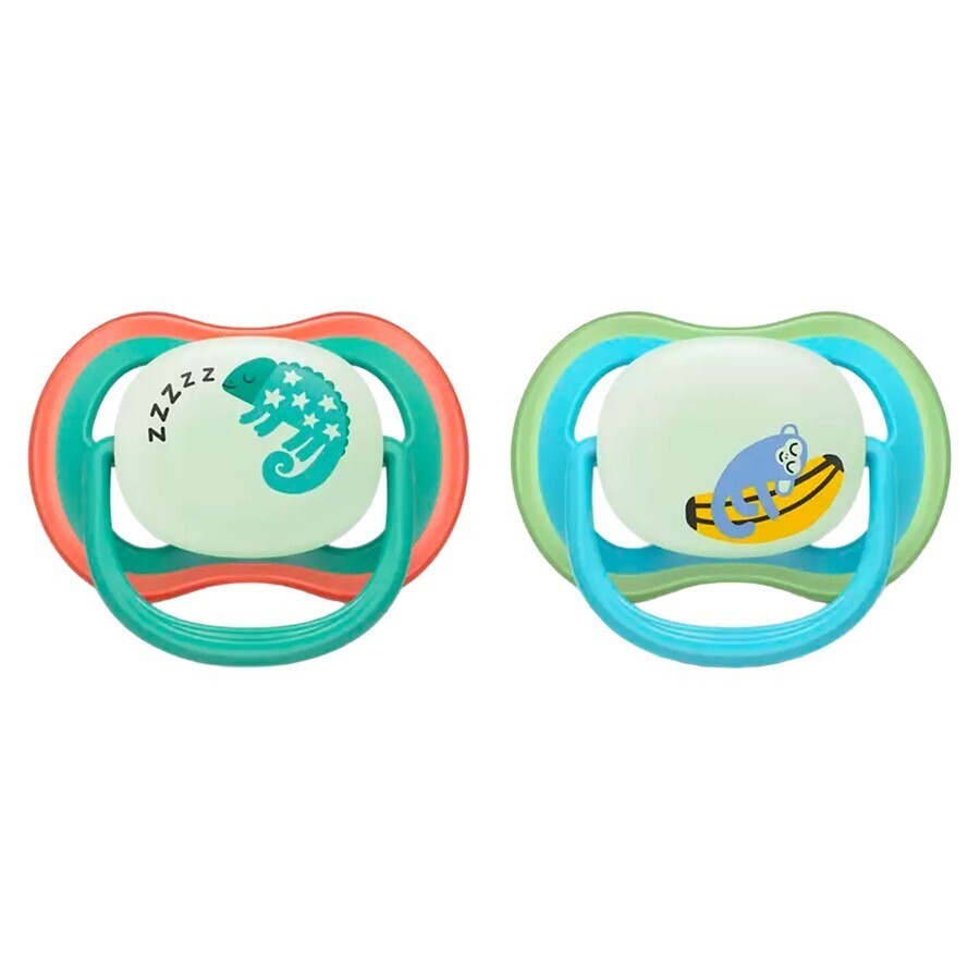 Philips Avent Sucette +6m Air Nuit Singe/cameleon2