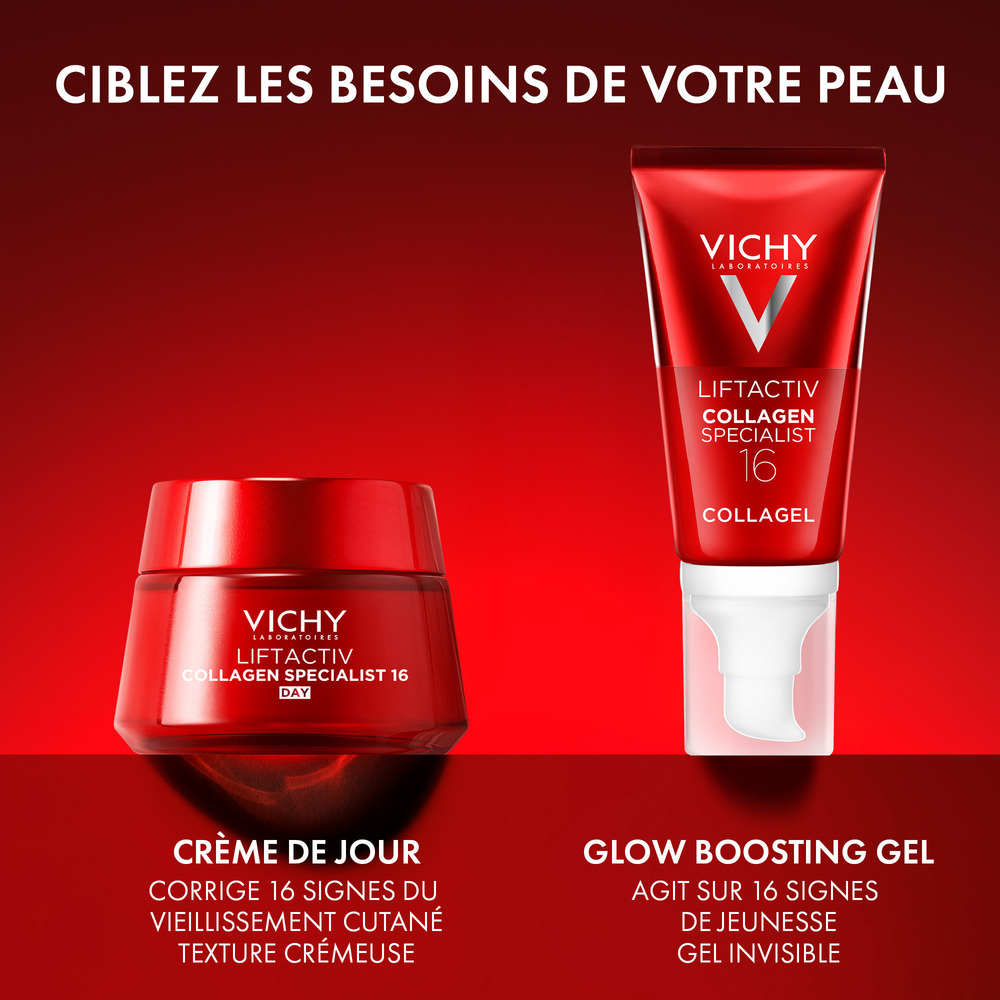 Vichy Liftactiv Collagen Specialist 16 Glow Boosting Gel 50ml