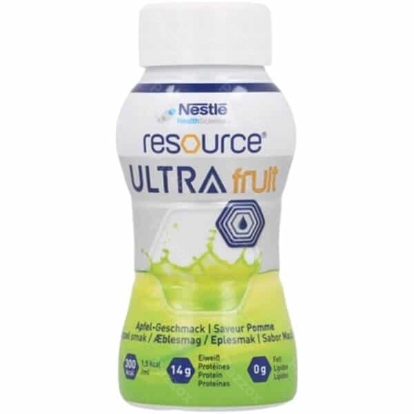 Nestlé Resource Ultra Fruit Pommes 4x200ml