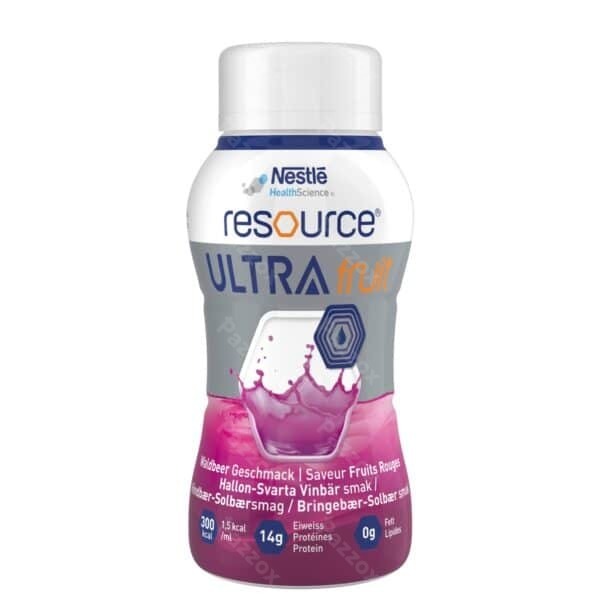 Nestlé Resource Ultra Fruit Fruits Rouge 4x200ml