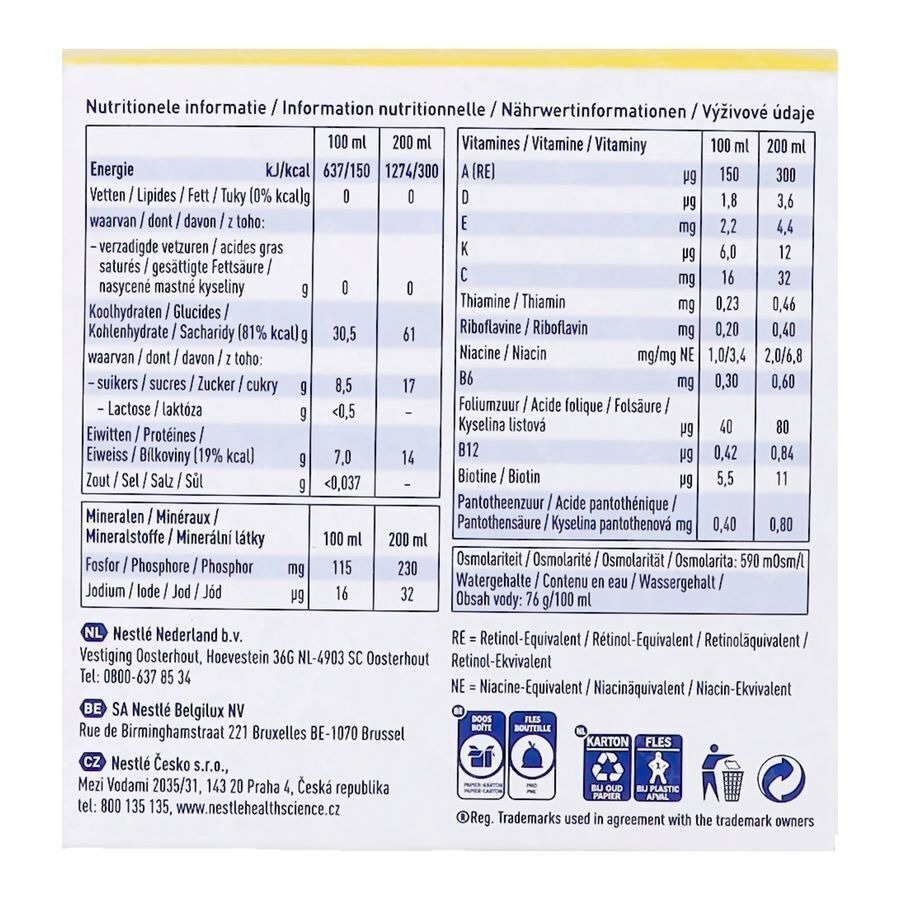 Nestlé Resource Ultra Fruit Saveur Ananas 4x200ml