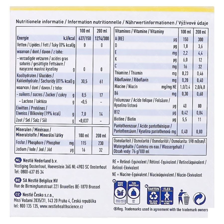 Nestlé Resource Ultra Fruit Saveur Ananas 4x200ml