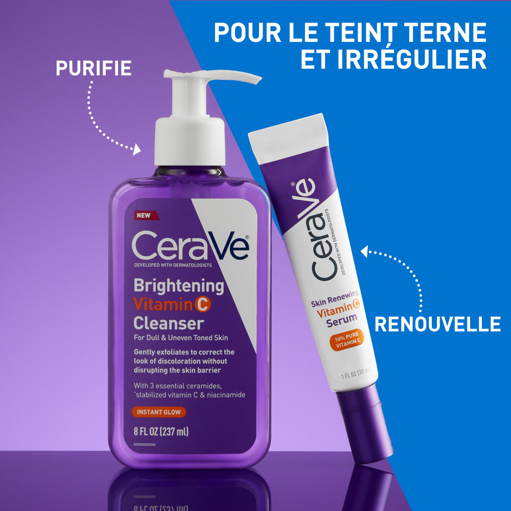 CeraVe Gel Nettoyant Éclat Vitamine C 236ml