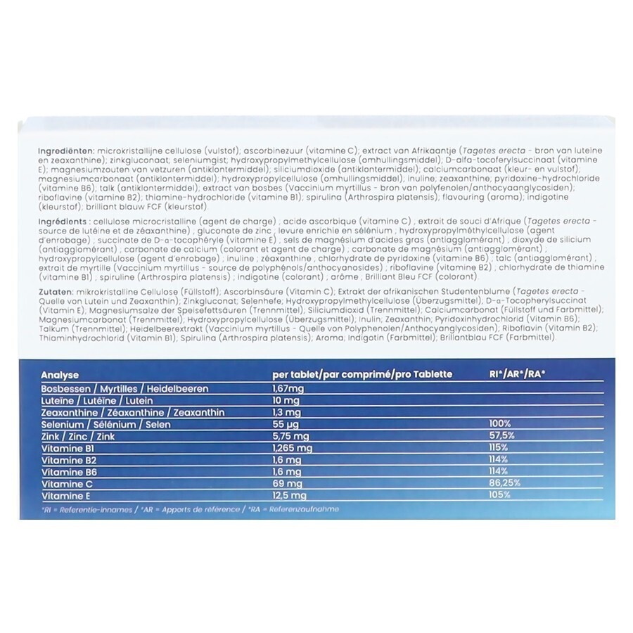 Revogan Visiq Vision 30 Comprimés
