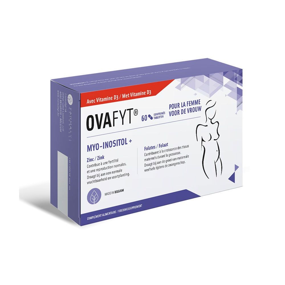 Ovafyt Myo-inositol Folates Zinc Vit D Comp 60