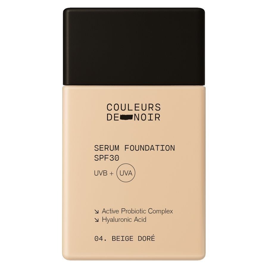 Couleur De Noir Serum Foundation SPF30 04 Beige Doré 30 ml
