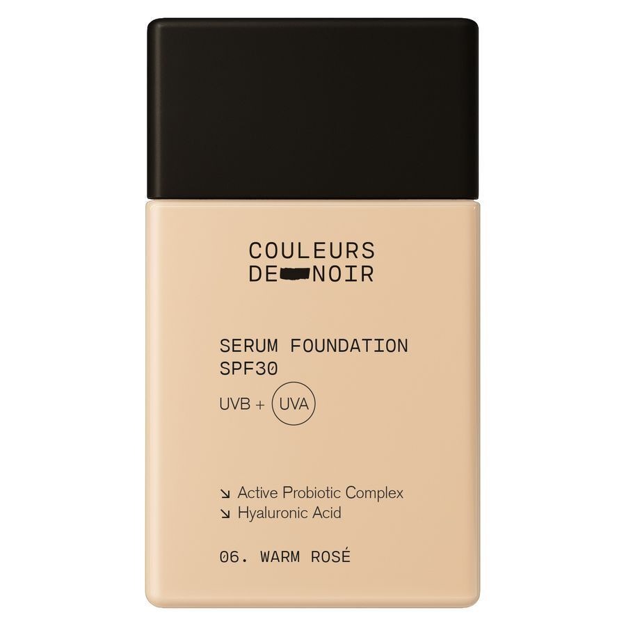 Couleur De Noir Serum Foundation SPF30 06 Warm Rose 30 ml