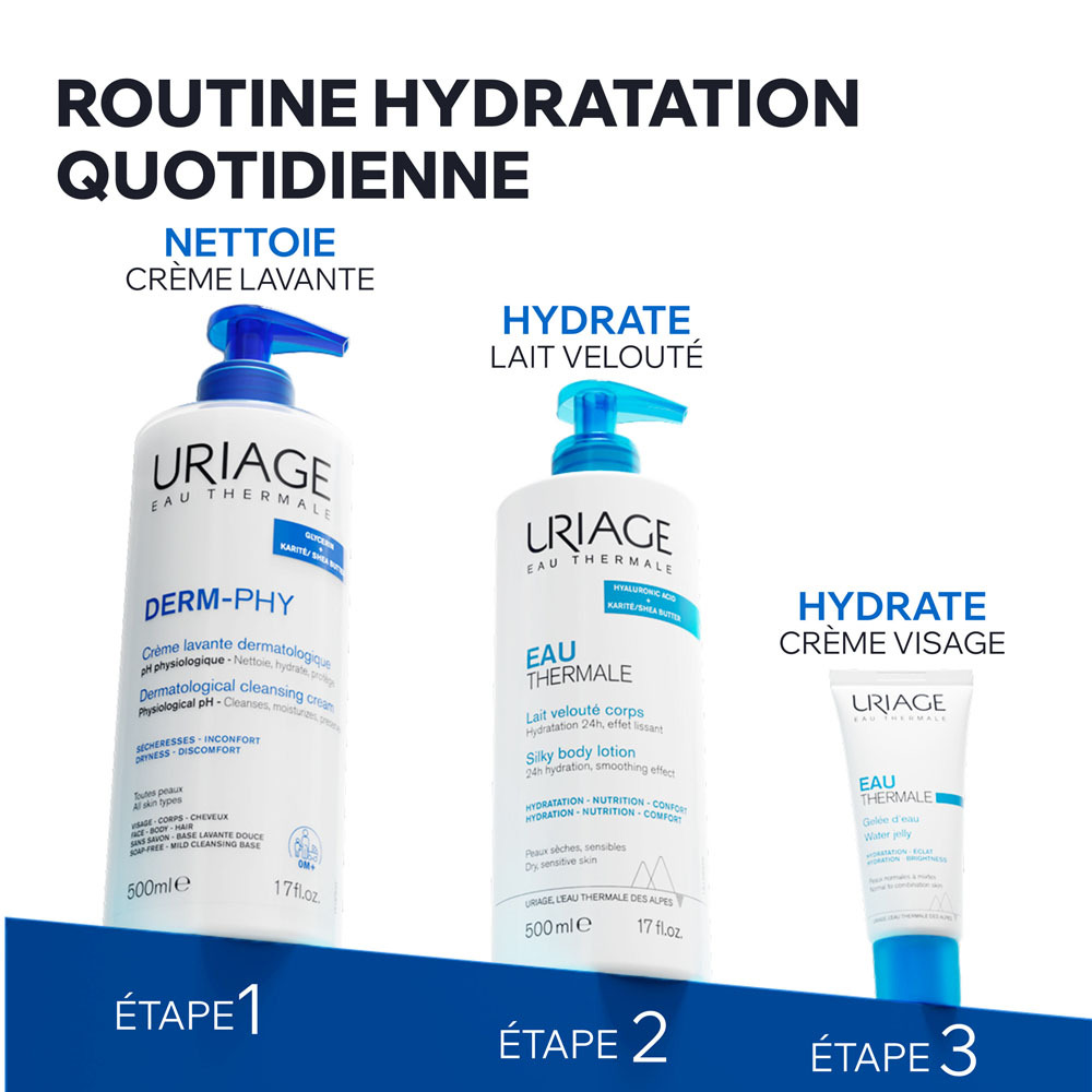 Uriage Dermo-phy Creme Lavante Dermatologique 1l