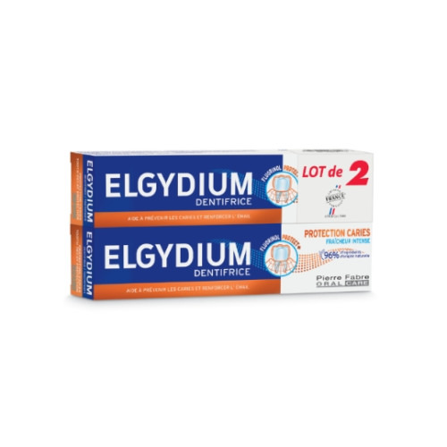 Elgydium Dentifrice Protection Caries 2x75ml