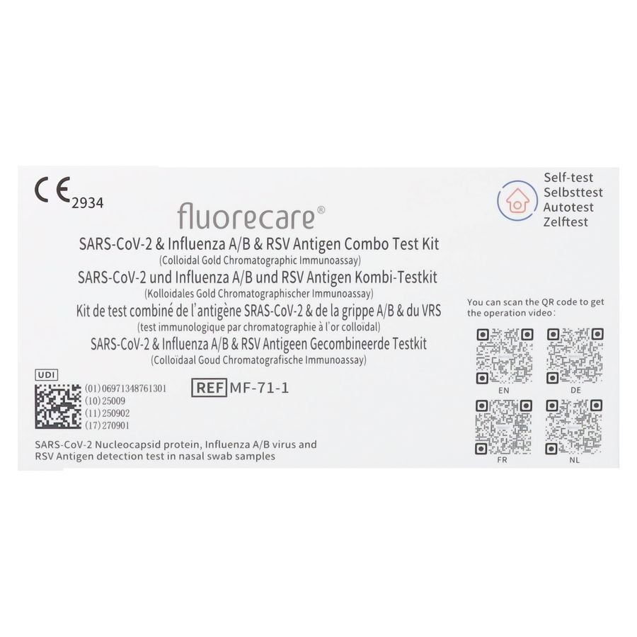 Fluorec.kit Test Comb.a/gene Sras-cov-2&gr.a/b&vrs