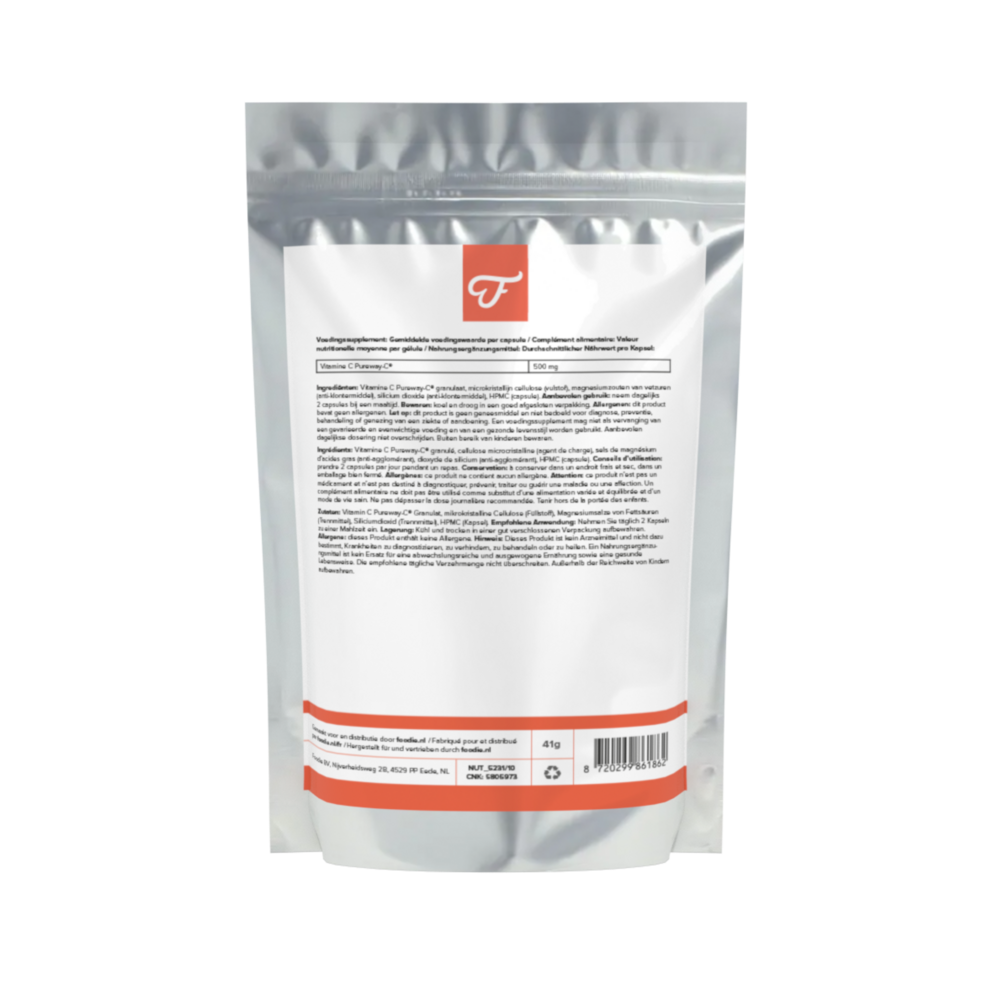 Foodie Vitamine C Boost 60 Capsules