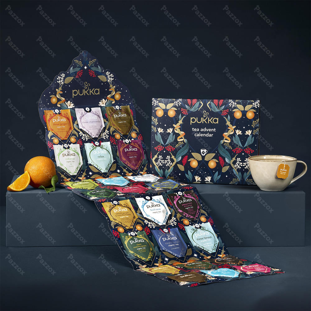 Pukka Advent Calendar Thé Bio 24 Sachets