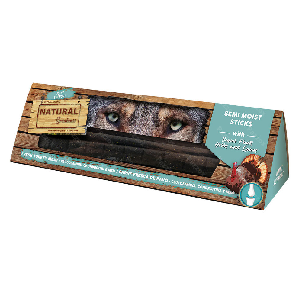 Natural Greatness Semi Moist Sticks Joint Support Chiens 150g