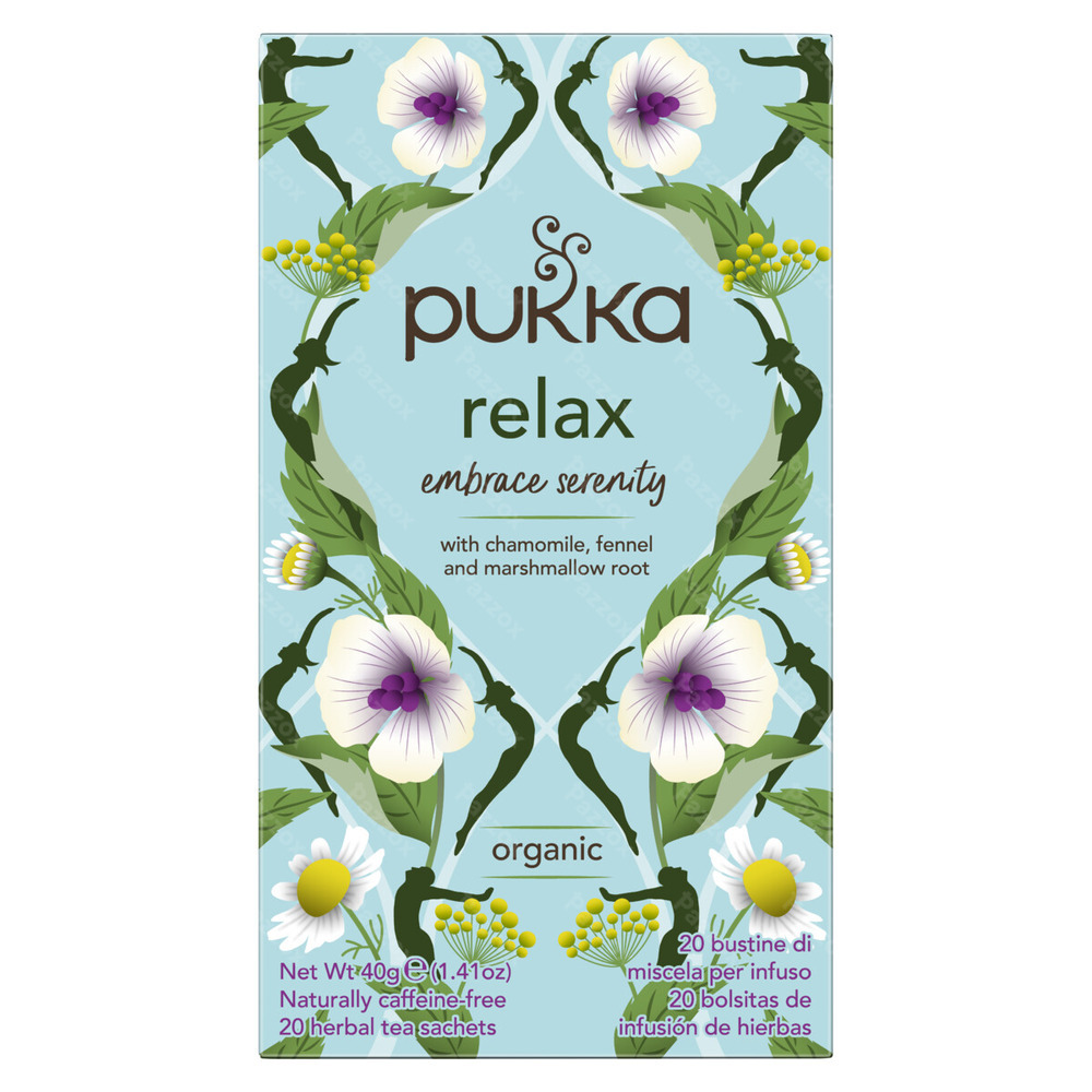 Pukka Thé Relax Bio 20 Sachets