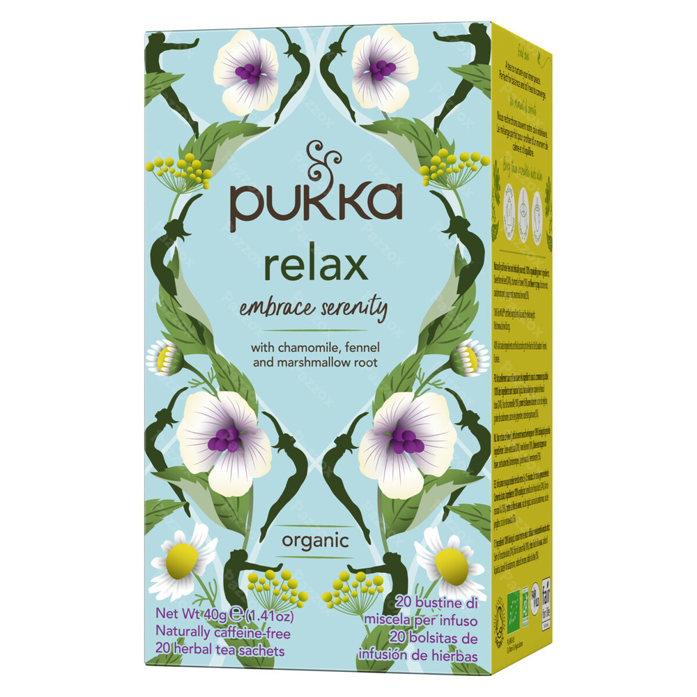 Pukka Thé Relax Bio 20 Sachets