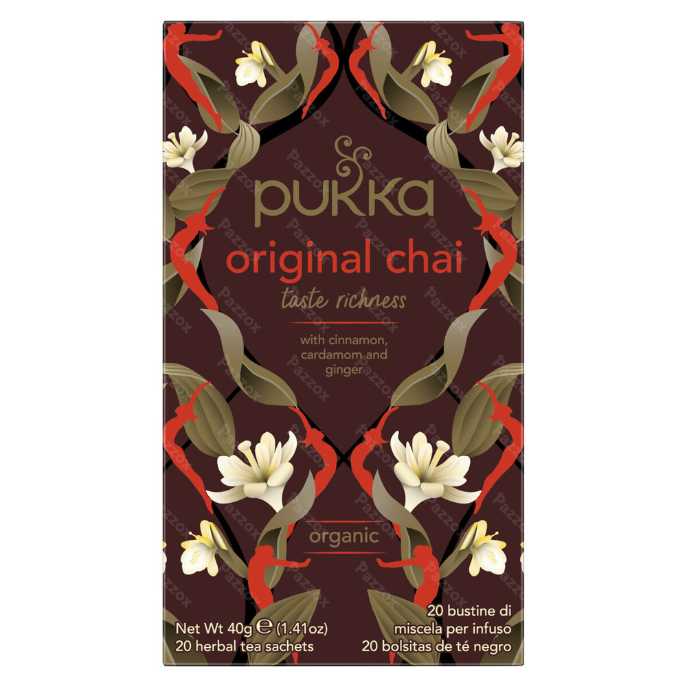 Pukka Original Chai Thé Bio 20 Sachets