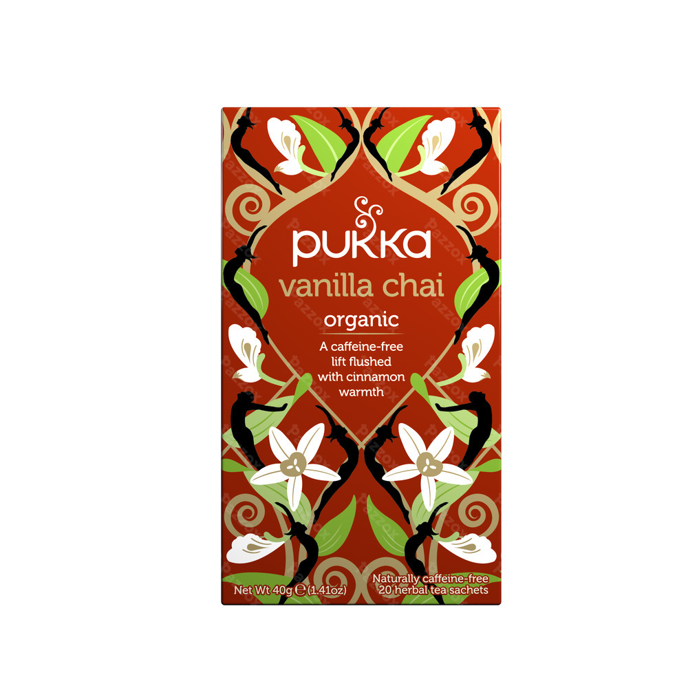 Pukka Vanilla Chai Thé Bio 20 Sachets