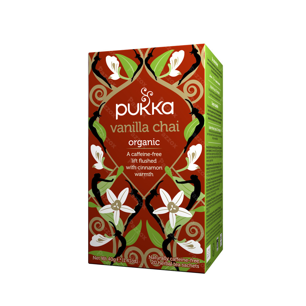 Pukka Vanilla Chai Thé Bio 20 Sachets