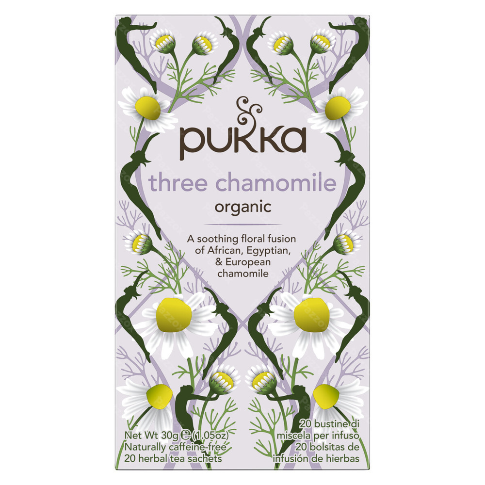 Pukka Three Chamomille Thé Bio 20 Sachets