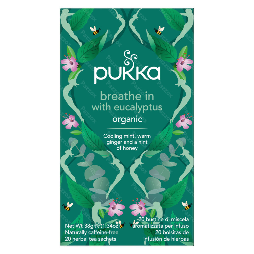 Pukka Breathe In Thé Bio 20 Sachets