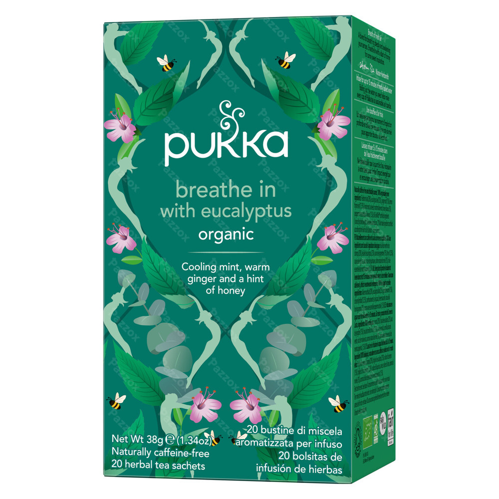 Pukka Breathe In Thé Bio 20 Sachets