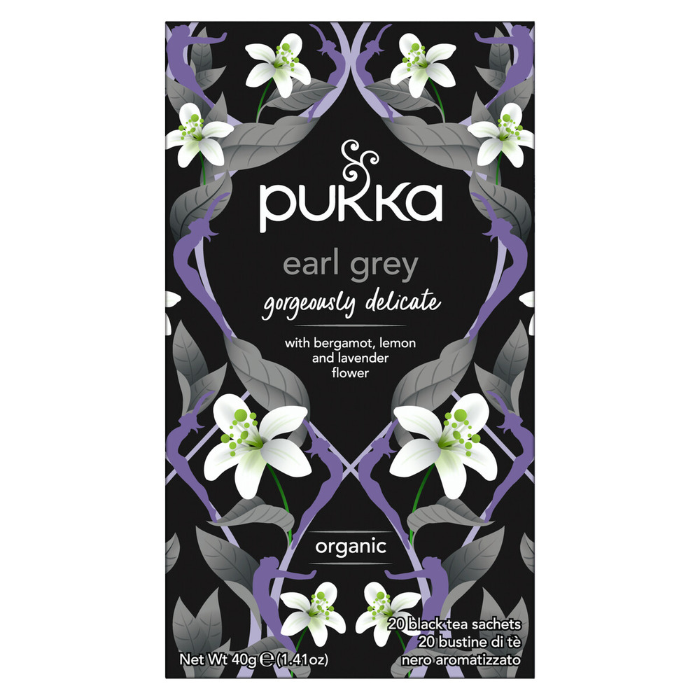 Pukka Earl Grey Thé Bio 20 Sachets