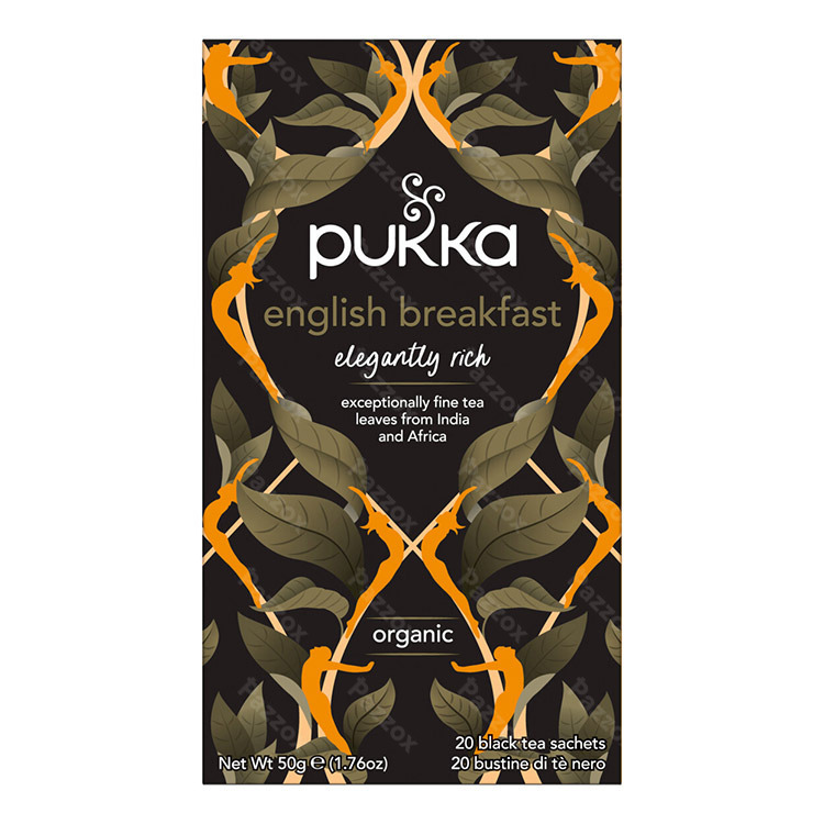 Pukka English Breakfast Thé Bio 20 Sachets