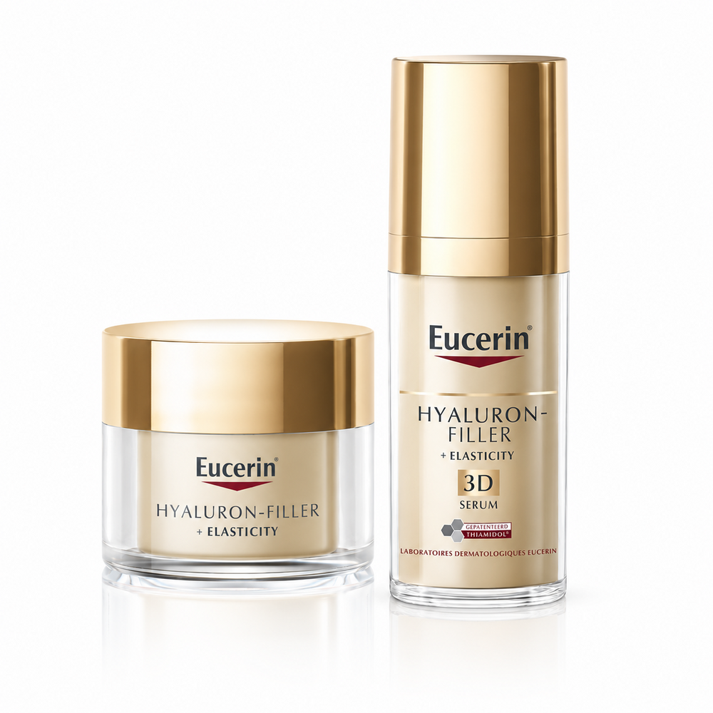 Eucerin Hyaluron-Filler + Sérum élasticité + Crème de jour SPF30 Promo
