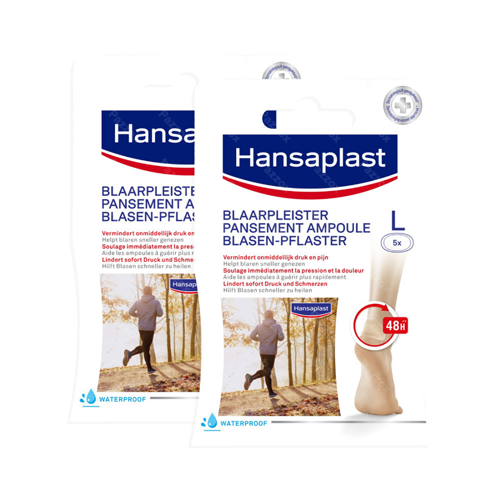 Hansaplast Pansement Ampoule Large 5 Pièces 1+1 Gratuit