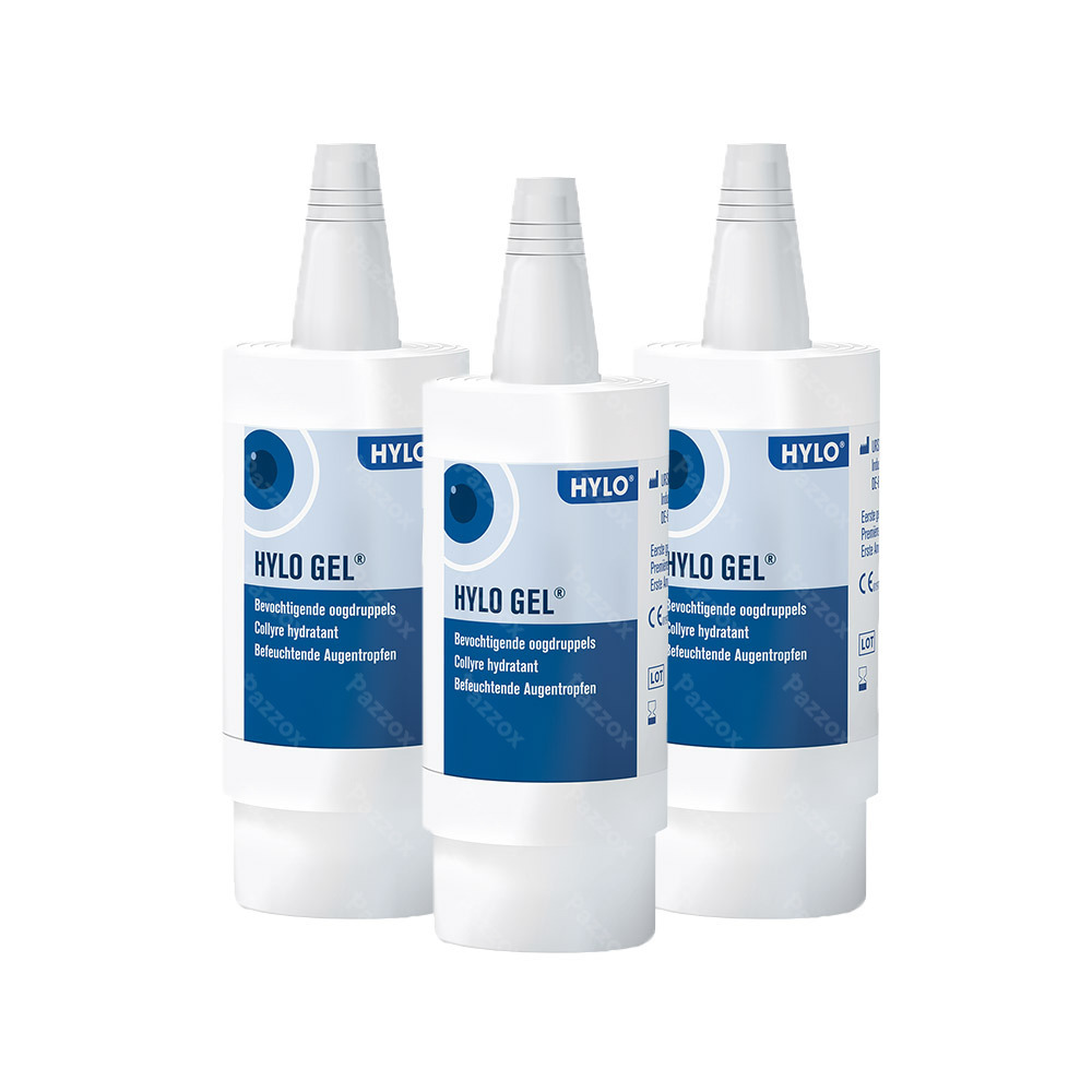 Hylo Gel Collyre Hydratant 3 x 10ml Promo