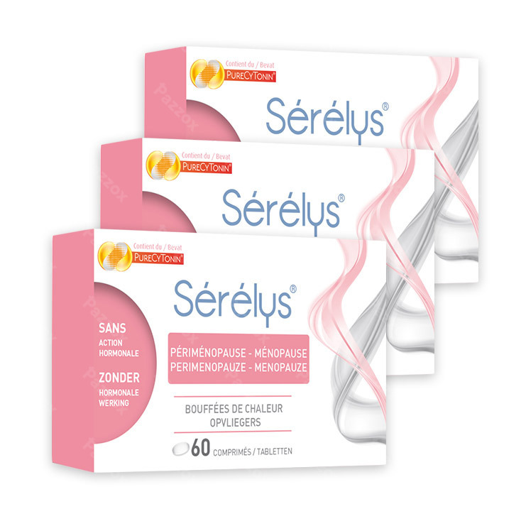 Serelys Ménopause 3 x 60 Comprimés Promo