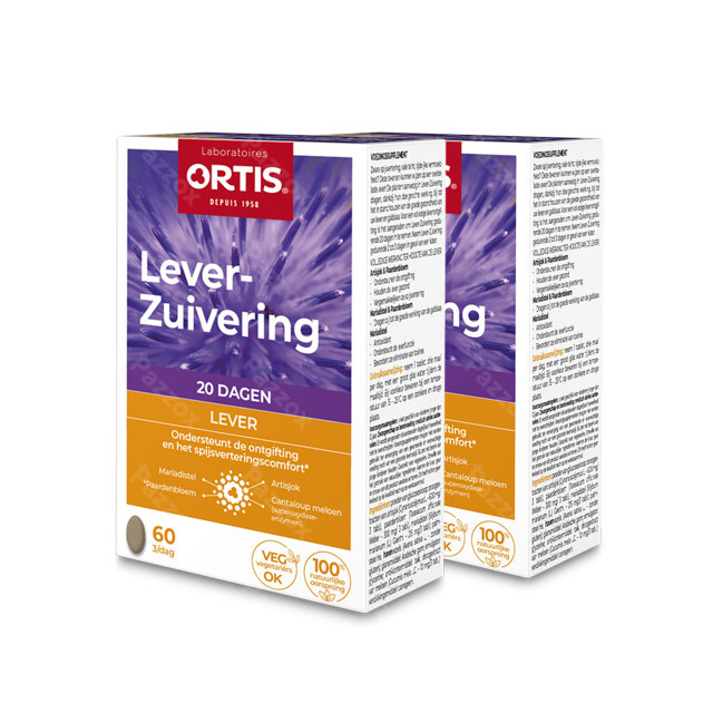 Ortis DépurFoie 60 Comprimés 1 + 1 Gratuit