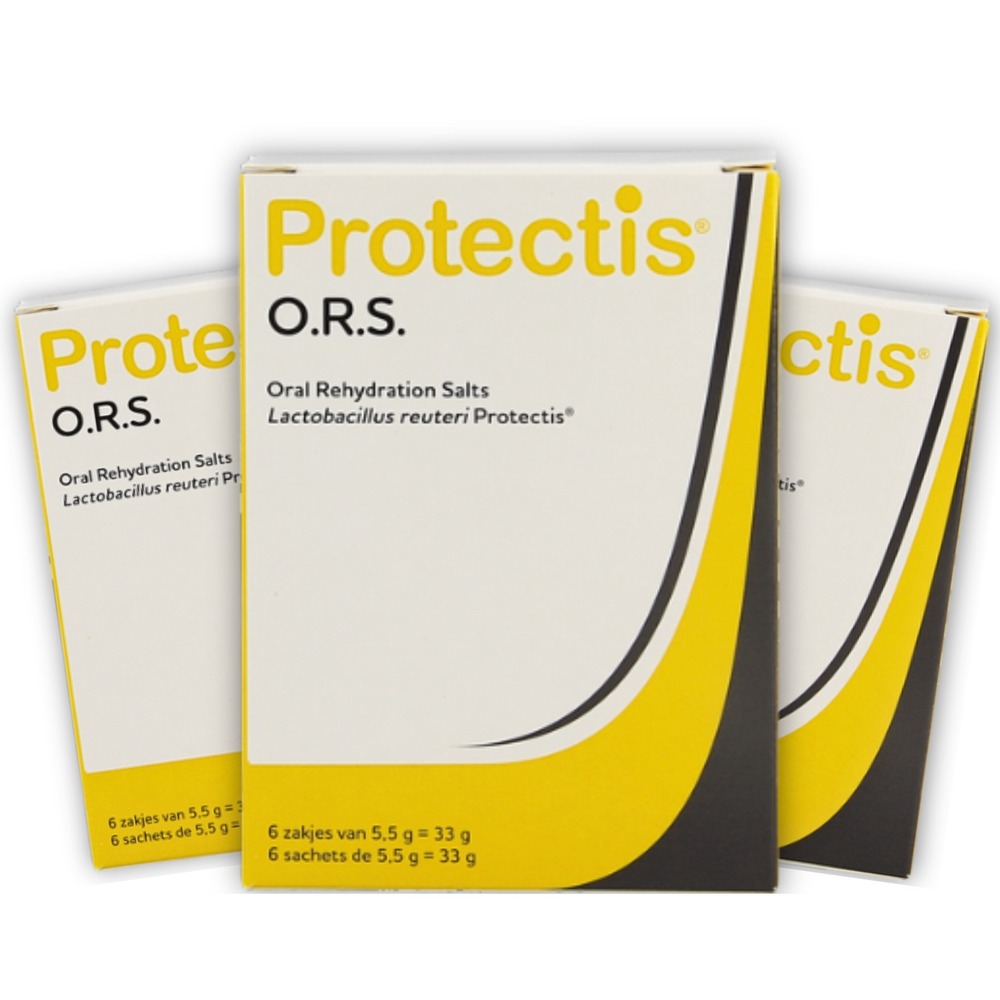 Protectis O.R.S. 3 x 6 Sachets de Poudre Paquet Promo