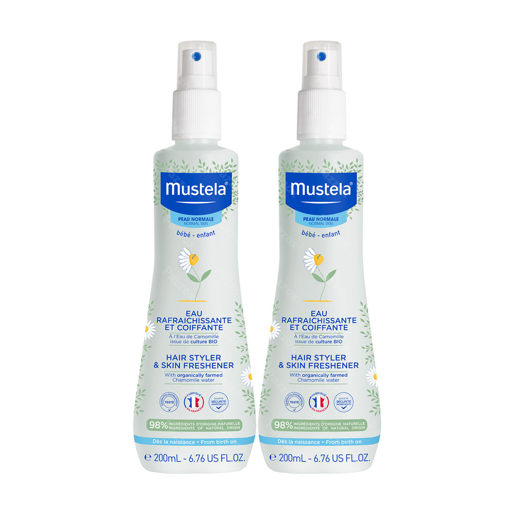 Mustela Bébé Eau Rafraichissante 200ml 1+1 Gratuit