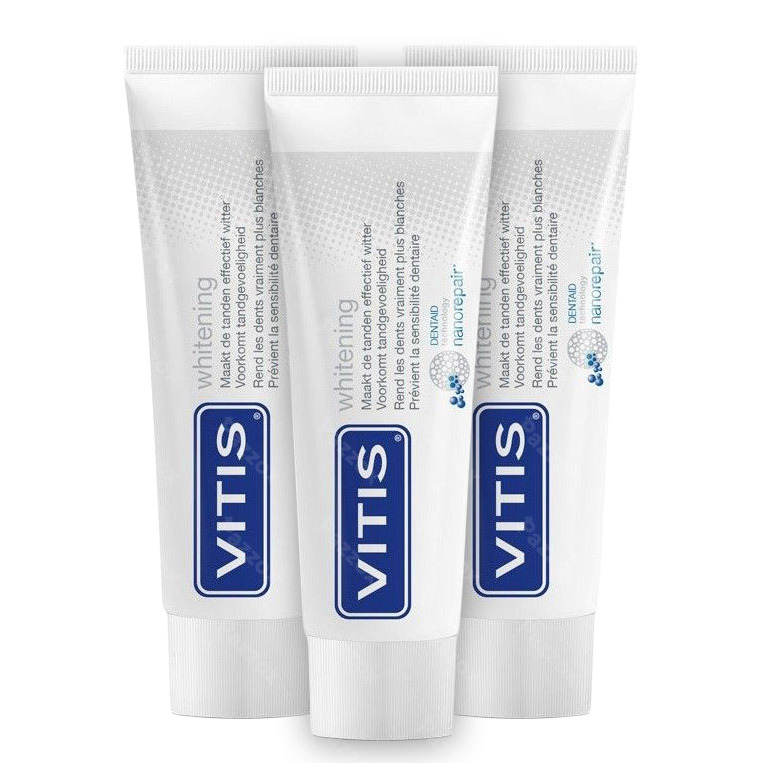 Vitis Whitening Dentifrice 3 x 75ml Promo