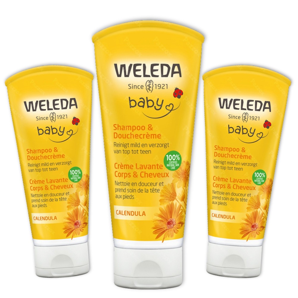 Weleda Calendula Baby Cr Lavante Corps&chev 200ml