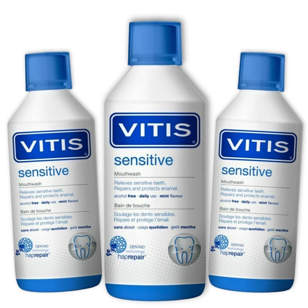 Vitis Sensitive Bain De Bouche 500ml