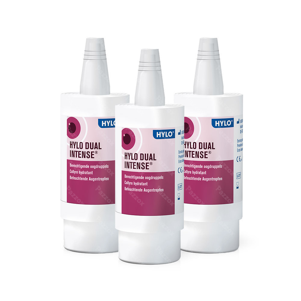 Hylo Dual Intense 3 x 10 ml Paquet Promo