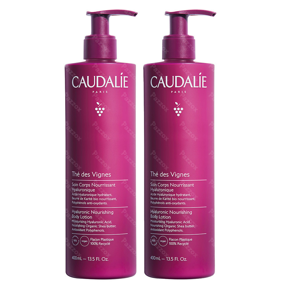 Caudalie Thé des Vignes Corps Soin Nourrissant 400ml 1+1 Gratuit
