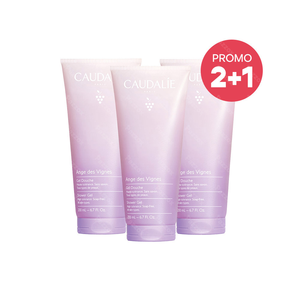Caudalie Gel Douche Ange Vignes 200ml 2+1 Gratuit